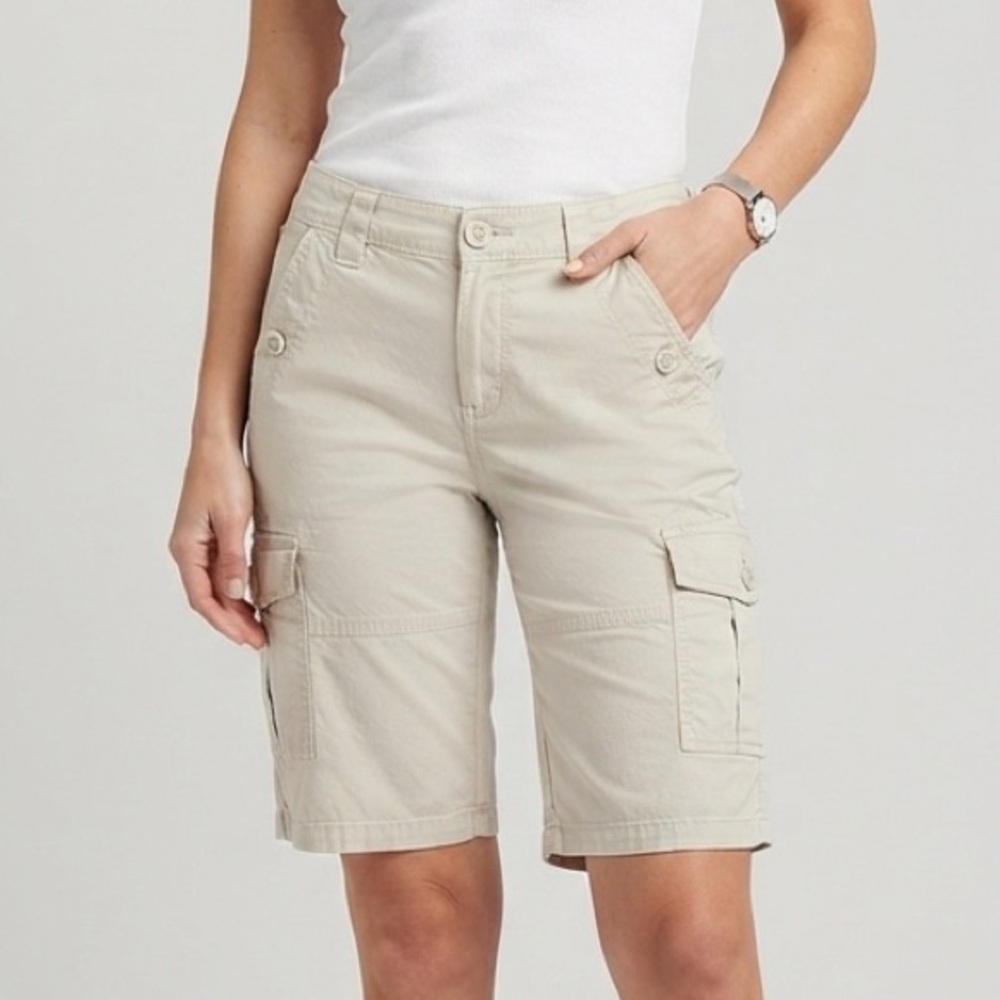 Cotton Cargo bermuda shorts
